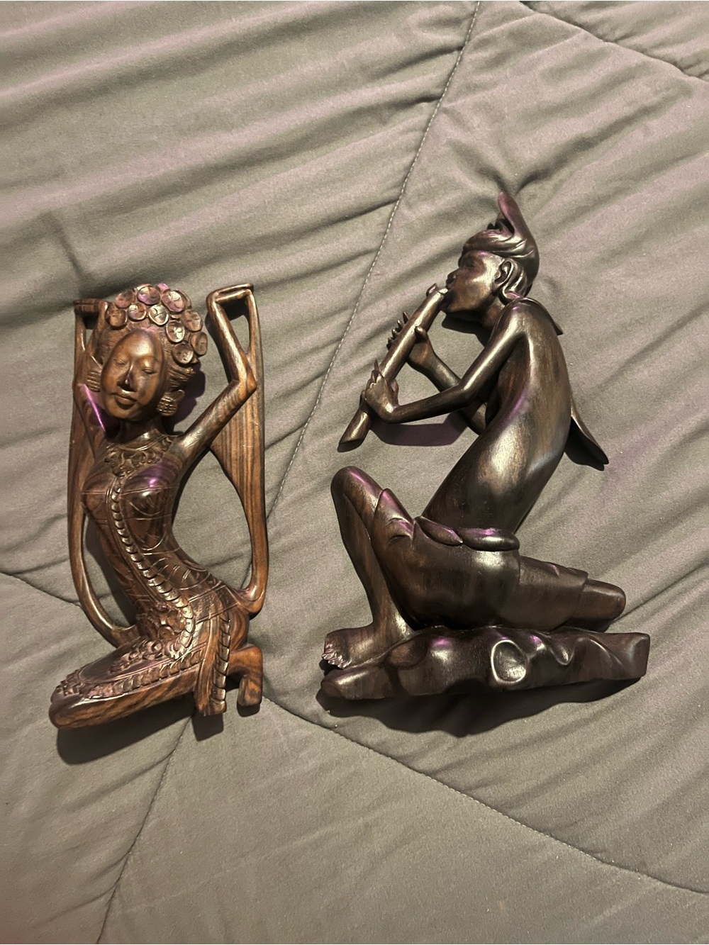 Handcrafted Brown & Dark Bronze Home Art Sculptures - Decorative Figurines